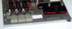 buttons and leds (closeup)
