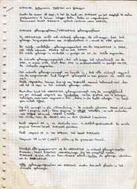 handwritten page